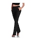 זול מכנסיים וחצאיות בסיסיים לנשים-שמלת נשים עבודה מכנסיים קז&#039;ואל מכנסיים ישרים כיס באורך מלא מכנסיים נמתחים מדי יום שחור יין s m