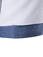 preiswerte klassisches Polo-Herren Poloshirt Golfhemd Farbblock Umlegekragen Schwarz Weiß Outdoor Strasse Kurzarm Button-Down Bekleidung Baumwolle Casual Komfortabel Tasche