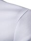 abordables polo clásico-Hombre POLO Camiseta de golf Bloque de color Cuello Vuelto Negro Blanco Exterior Calle Manga Corta Abotonar Ropa Algodón Casual Cómodo Bolsillo