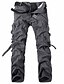 cheap Cargo Pants-Men&#039;s Cargo Pants Trousers 8 Pocket Plain Comfort Outdoor Daily Going out Cotton Blend Fashion Streetwear Black Yellow