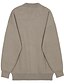 cheap Men&#039;s Cardigan Sweater-Men&#039;s Sweater Cardigan Sweater Sweater Jacket Ribbed Knit Cropped Button Knitted Plain V Neck Fashion Streetwear Outdoor Going out Clothing Apparel Fall &amp; Winter khaki Gray M L XL