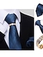 olcso Férfi kiegészítők-divatos férfi nyakkendők kockás világossárga sötétvörös kék 2024