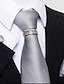 voordelige Herenaccessoires-herenmode stropdassen effen kleur zilver zwart roze 2024