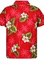 cheap Men&#039;s Casual Shirts-Men&#039;s Summer Hawaiian Shirt Button Up Shirt Summer Shirt Casual Shirt Camp Collar Shirt Graphic Floral Turndown Pink Red Blue Purple Orange Casual Daily Short Sleeve Button-Down Print Clothing Apparel