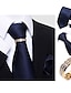 tanie Akcesoria dla mężczyzn-modne męskie krawaty w jednolitym kolorze srebrnym czarnym różowym 2024