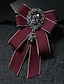 cheap Men&#039;s Accessories-Men&#039;s Basic Bow Tie Color Block Black Pink Red 2024