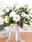 abordables Fleurs de mariage-Fleurs de poignet de mariage Bouquets Mariage / Fête de Mariage Fleurs artificielles Mariage