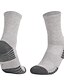 cheap Men&#039;s Socks-Men&#039;s 6 Pairs Socks Compression Socks Crew Socks Dark Gray+Light Gray Black Color Cotton Solid Colored Casual Daily Sports Warm Spring, Fall, Winter, Summer Fashion Comfort