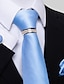 ieftine Accesorii Bărbați-cravate moda barbati carouri galben deschis rosu inchis albastru 2024