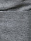 baratos Blazers masculinos-Homens Blazer Escritório e Carreira Roupa Diária Exterior Bolsos Primavera Outono Tecido à moda Aquecimento Lapela Cinzento Escuro Preto Branco Cinzento Claro Casaco