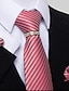 billige Tilbehør til herrer-modeslips til mænd ensfarvet sølv sort pink 2024