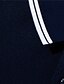 abordables polo classique-Homme POLO T Shirt golf Rayé Col rabattu Vert Noir Bleu Rose Claire Vert foncé Extérieur Plein Air Manche Courte Bouton bas Vêtement Tenue Coton Frais Casual Confortable