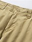 cheap Cargo Shorts-Men&#039;s Cargo Shorts Shorts Multi Pocket Plain Comfort Wearable Knee Length Casual Daily Streetwear 100% Cotton Stylish Classic Style Black Blue