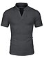 abordables T-shirts décontractés pour hommes-polo casual homme avec poches polo regular manches courtes col contrastant homme