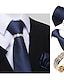 Χαμηλού Κόστους Αντρικά Αξεσουάρ-ανδρικές γραβάτες μόδας μονόχρωμες ασημί μαύρο ροζ 2024