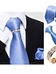 זול אביזרים לגברים-עניבות אופנת גברים בצבע אחיד בצבע כסף שחור ורוד 2024