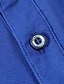 abordables polo classique-Homme POLO T Shirt golf Couleur Pleine Col rabattu Noir Bleu Rouge bleu marine Gris Extérieur Plein Air manche longue Bouton bas Vêtement Tenue Coton Casual Confortable