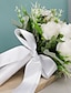 abordables Fleurs de mariage-Fleurs de poignet de mariage Bouquets Mariage / Fête de Mariage Fleurs artificielles Moderne contemporain