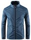 cheap Men&#039;s Jackets &amp; Coats-Men&#039;s Lightweight Jacket Summer Jacket Outdoor Jacket Daily Wear Vacation Windbreaker Durable Pocket Summer Letter Comfort Leisure Turndown Regular White Blue Gray Jacket