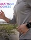 preiswerte Smartwatch-lemt smart watch 2,8 zoll großer bildschirm smartwatch fitness laufuhr bluetooth ekg + ppg timer schrittzähler anruferinnerung aktivitätstracker kompatibel mit android ios wasserdicht/videoplayer