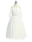 cheap Flower Girl Dresses-Princess Ankle Length Flower Girl Dress First Communion Girls Cute Prom Dress Tulle with Bow(s) Elegant Fit 3-16 Years
