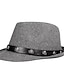billiga Huvudbonader för herrar-Herr Fedorahatt Solhatt Fedora Trilby hatt Svart Kaffe Ull Streetwear Stylish 1920-talets mode Utomhus Dagligen Utekväll Slät Varm
