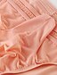 preiswerte Herrenunterwäsche &amp; -socken-Herren 3 Pack Slip Unterhosen Nylon Eis-Seide Atmungsaktiv Waschbar Komfortabel Glatt Mittlere Hüfthöhe Hellrosa Schwarz