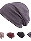 cheap Men&#039;s Hats-Men&#039;s Beanie Hat Cap Black khaki Cotton Streetwear Stylish Casual Outdoor Daily Going out Plain Warm