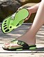 cheap Men&#039;s Slippers &amp; Flip-Flops-Men&#039;s Slippers &amp; Flip-Flops Casual Beach Outdoor Daily Synthetics Breathable Green Color Block Summer Spring