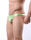 baratos Roupa Interior &amp; Meias para Homem-Homens 2 pacotes Cuecas Slip Poliéster Lavável Confortável Tecido Cintura Baixa Preto Branco