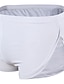 voordelige Comfortabel herenondergoed-Voor heren 2 pakken Boxer Polyester Ademend Zacht Effen Medium Taille Zwart Wit