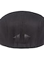 abordables Chapeaux Homme-Homme Casquette Plate Noir Blanche Coton Maille Vêtement de rue mode Mode des années 1920 Extérieur du quotidien Sortie Plein Respirabilité