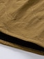 billige Arbejdsskjorter til mænd-Herre Skjorte Skjorte jakke Cargo skjorte Sort Gul Langærmet Vanlig Aftæpning Afslappet Daglig Lomme Tøj Stilfuld Klassisk