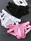cheap Men&#039;s Briefs Underwear-Men&#039;s 1pcs Sexy Panties Underwear Briefs Jockstrap 95% Cotton 5% Spandex Solid / Plain Color Dropped Black White