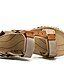cheap Men&#039;s Sandals-Men&#039;s Sandals Roman Shoes Beach Daily Microfiber Breathable Dark Brown Black Khaki Fall Summer