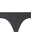 levne Pánské spodní prádlo-Pánské 3 balení Slipy Nylon Omyvatelné Pohodlné Bez vzoru Nízký růst Tělová barva Černá