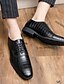 cheap Men&#039;s Oxfords-Men&#039;s Loafers &amp; Slip-Ons Leather Loafers Business Casual Daily Walking Shoes PU Warm Booties / Ankle Boots Dark Brown Black Fall Spring