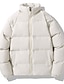 cheap Men&#039;s Downs &amp; Parkas-Men&#039;s Winter Coat Winter Jacket Puffer Jacket Quilted Jacket Full Zip Daily Regular Stylish Casual Daily Thermal Warm Windproof Warm Fall Winter Pure Color Light Blue Black Pink Blue Puffer Jacket
