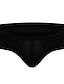 cheap Men&#039;s Briefs Underwear-Men&#039;s 3 Pack Briefs Brief Underwear Modal Washable Comfortable Plain Low Rise Black White