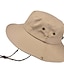 Χαμηλού Κόστους Ανδρικά καπέλα-Ανδρικά Τύπου bucket Καπέλο ηλίου Καπέλο ψαρέματος Καπέλο Boonie Pălărie de Drumeție Μαύρο Βαθυγάλαζο Πολυεστέρας Κομψό στυλ street Στυλάτο Καθημερινό ΕΞΩΤΕΡΙΚΟΥ ΧΩΡΟΥ Καθημερινά Εξόδου Σκέτο