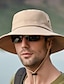 ieftine Pălării Bărbați-Bărbați Clop Palarie de soare Pălărie de pescuit Pălărie Boonie Καπέλο πεζοπορίας Negru Bleumarin Poliester Șic Stradă Stilat Casual În aer liber Zilnic Ieșire Simplu Protecție UV la soare Cremă Cu