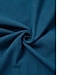 billige ensfargede kjoler-kvinners fritidskjole skjortekjole linkjole lang kjole maxi-kjole grønn svart blå 3/4-lengde ermer ren farge knapp høst vår høst skjortekrage basic daglig helg høstkjole løs passform 2023 s