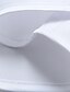 abordables Camisas de vestir-Hombre Camisa para Vestido Cuello Vuelto Primavera &amp; Otoño Manga Larga Rosa Claro Negro Blanco Plano Oficina / Carrera Negocio Ropa