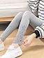 cheap Leggings-Women&#039;s Leggings Capri shorts Black White Grey Fashion Casual Daily Lace Comfort Solid Colored L XL 2XL 3XL 4XL