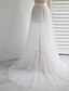 cheap Wedding Dresses-Casual Wedding Dresses A-Line Separates Separates Court Train Tulle Bridal Skirts Bridal Gowns With Solid Color 2024