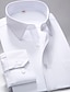 cheap Men&#039;s Dress Shirts-Men&#039;s Dress Shirt Light Pink Black White Long Sleeve Stripes and Plaid Shirt Collar All Seasons Wedding Office &amp; Career Clothing Apparel