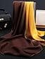 economico Sciarpe da donna-gradiente di colore 70 * 70 cm sciarpa hijab donne quadrato avvolgere scialle testa collo copertura pianura cravatta fascia spiaggia hijab femminile foulard