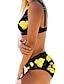 cheap Bikini Sets-Women&#039;s Swimwear Bikini Normal Swimsuit 2 Piece Printing Leopard Fruit Black Pink Bathing Suits Sports Beach Wear Summer