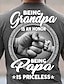 cheap Men&#039;s Graphic T Shirt-Father&#039;s Day papa shirts Men&#039;s T shirt Tee Graphic Tee Casual Style Classic Style Cool Shirt Letter Graphic Prints Family Hot Stamping Street Vacation Short Sleeve Print Clothing Apparel Basic