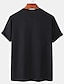 cheap Men&#039;s Plus Size T-shirts-Men&#039;s Plus Size T shirt Tee Big and Tall Graphic Prints Crewneck Print Short Sleeves Streetwear Stylish Casual Tops Outdoor Going out Tops